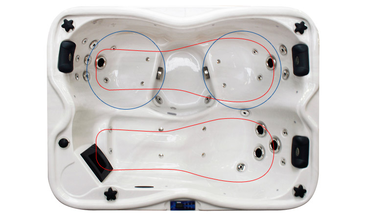 Spa The Renew, dos configuraciones posibles